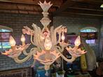 Mooie Kristallen kroonluchter in Venetiaanse stijl, Huis en Inrichting, Lampen | Kroonluchters, Ophalen of Verzenden, Glas