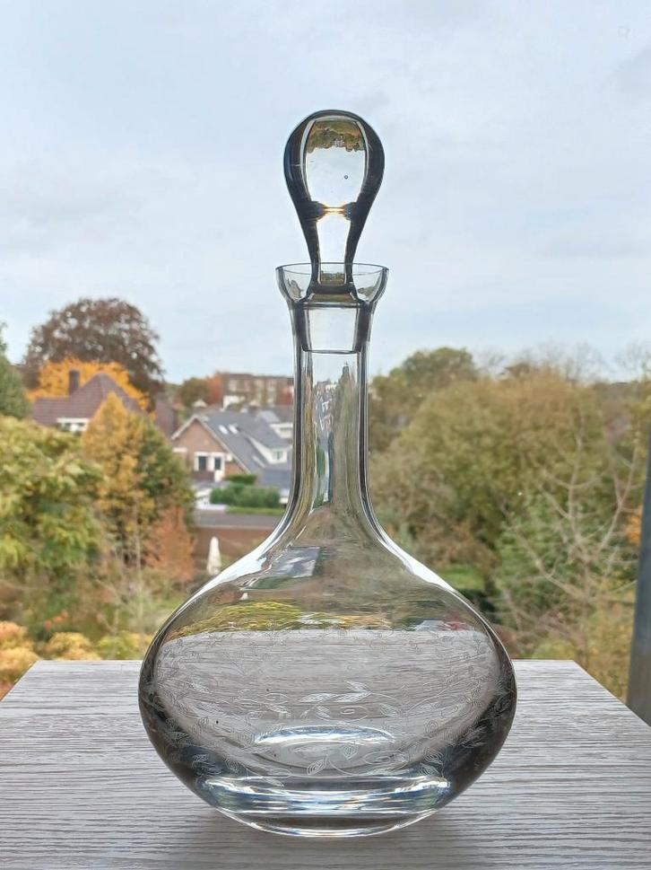 Karaf Decanter Kristal Bohemia Crystal, Antiek en Kunst, Antiek | Glas en Kristal, Ophalen of Verzenden