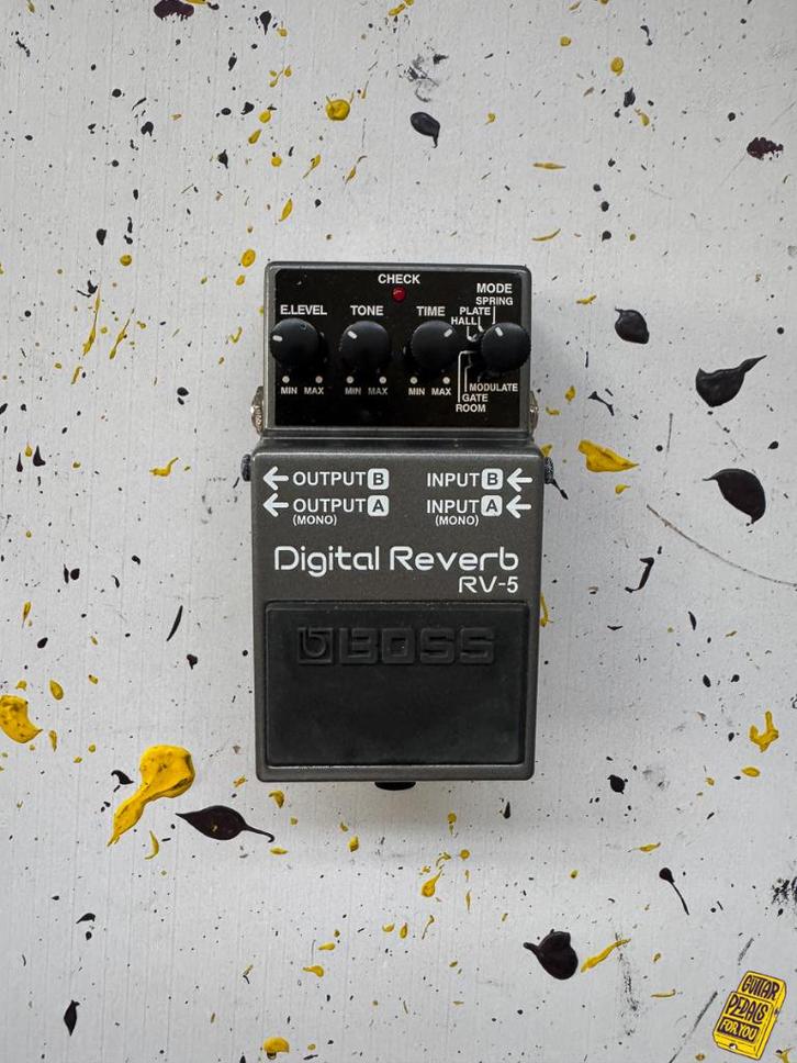 Boss RV-5 Digital Reverb, Muziek en Instrumenten, Effecten, Gebruikt, Reverb, Ophalen of Verzenden