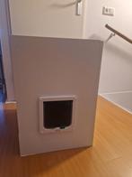 Omgebouwd ikea kastje kattenbakkastje incl kattenbak, Dieren en Toebehoren, Ophalen of Verzenden, Gebruikt, Gesloten