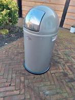Push bin afval container, Ophalen, Gebruikt