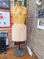 Oude paspop,  met gietijzeren voet, Antiek en Kunst, Curiosa en Brocante, Ophalen