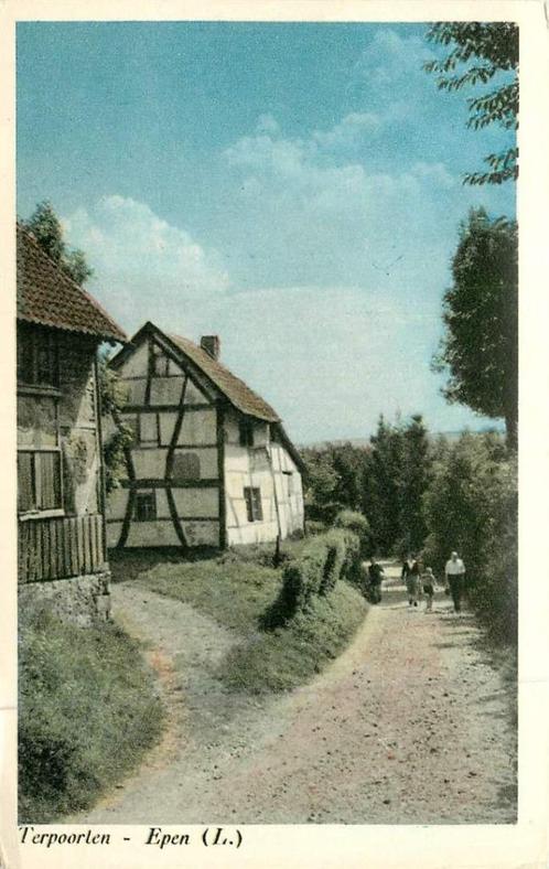 (381-040-035) Epen Terpoorlen, Verzamelen, Ansichtkaarten | Nederland, Limburg, Verzenden