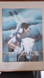 Indiaan, Antiek en Kunst, Kunst | Litho's en Zeefdrukken, Ophalen