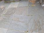 Donkergrijze tegels 80x80 ruim 50m², Tuin en Terras, Tegels en Klinkers, Ophalen, Gebruikt, Terrastegels, Natuursteen