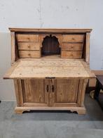 Oud bureautje van hout of secretair, Ophalen, Gebruikt