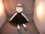 zeeman ballerina pop/meisje met petticoat zwart/grijs 45 cm, Ophalen of Verzenden, Nieuw, Overige typen