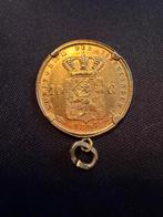 Gouden Tientje 1897 Wilhelmina Los Hangend Haar, Postzegels en Munten, Munten | Nederland, Ophalen, Goud, Koningin Wilhelmina