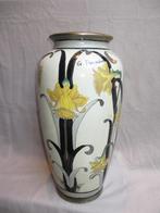 Art nouveau bloemenvaas gemerkt G Fieravino 47cm hoog., Antiek en Kunst, Ophalen