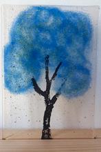 Abstracte handgemaakte glazen boom, Ophalen of Verzenden
