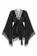 Kimono Déjà Vu, Zwart, Nachtkleding, Kim X Christine, Verzenden