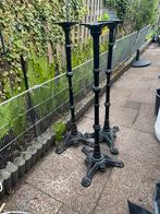 taras tafel poten stahoogte 105 per stuk 40,€, Tuin en Terras, Ophalen of Verzenden, Zo goed als nieuw, Rechthoekig