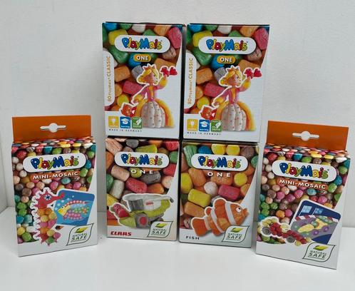 6 doosjes Play Mais Nieuw, Kinderen en Baby's, Speelgoed | Educatief en Creatief, Nieuw, Knutselen, Ophalen of Verzenden