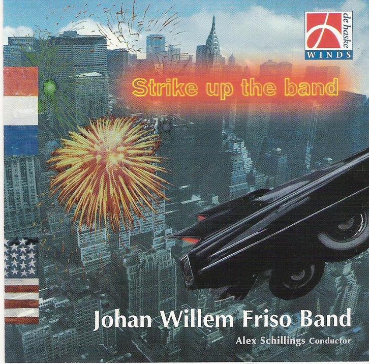 Hafabra- Strike up the Band - Johan Willem Friso Band, Cd's en Dvd's, Cd's | Instrumentaal, Zo goed als nieuw, Verzenden
