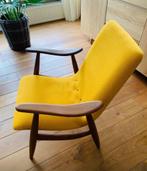 Louis van Teeffelen fauteuil opnieuw gestoffeerd, Huis en Inrichting, Stoelen, Ophalen, Zo goed als nieuw, Overige kleuren, Eén