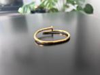 Gouden Spijker Armband stainless steel, Sieraden, Tassen en Uiterlijk, Armbanden, Ophalen of Verzenden, Nieuw, Goud, Staal