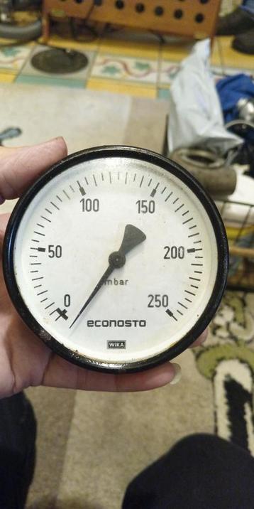 WIKA Econosto Drukmeter 0-250 mbar beschikbaar voor biedingen