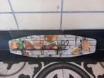 vintage keukenrekje, handdoek doekenrek, brocante Frankrijk, Antiek en Kunst, Verzenden