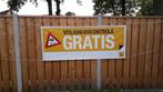 banner, Ophalen, Zo goed als nieuw, Reclamebord
