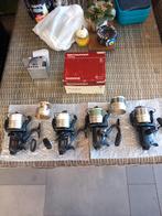 4 Schitterende Shimano 4500B Beetrunners., Watersport en Boten, Gebruikt, Ophalen of Verzenden, Molen