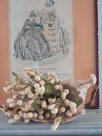 Antiek wassen bruidsboeket, Ophalen of Verzenden