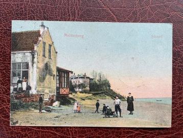 ansichtkaart van Muiderberg, Strand. beschikbaar voor biedingen