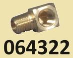 064322 Yamaha (Sierra) brandstoftank fitting 90º. 1/4" NPT., Ophalen of Verzenden, Nieuw, Motor en Techniek