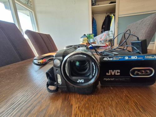 Jvc digitale camcorder met 40gb opslag, Audio, Tv en Foto, Videocamera's Digitaal, Zo goed als nieuw, Camera, Geheugenkaart, JVC