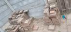 Getrommelde betonnen tuinstenen 30x20x6 en 20x20x6, Tuin en Terras, Tegels en Klinkers, Ophalen, Gebruikt, Beton, Klinkers