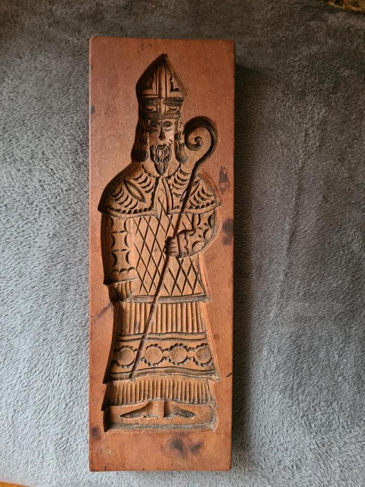 Speculaasplank Sinterklaas, Antiek en Kunst, Antiek | Keukenbenodigdheden, Ophalen of Verzenden