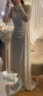 Prachtige verlovingsjurk, Ophalen of Verzenden, Zo goed als nieuw, Wit, Trouwjurk