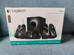 Logitech speaker set 5.1 surround sound, Computers en Software, Pc speakers, Ophalen of Verzenden, Gebruikt, Audiokanaal 5.1, Logitech