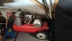 Compressor - Rode Tank, Doe-het-zelf en Verbouw, Compressors, Ophalen, Gebruikt, 6 tot 10 bar, Minder dan 200 liter/min