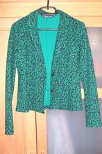 NIEUW Juffrouw Jansen jasje / colbert groen maat S, Kleding | Dames, Jasjes, Kostuums en Pakken, Nieuw, Ophalen of Verzenden, Jasje