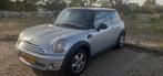 mini cooper 1.6 120 pk, Auto's, Mini, Zwart, 4 cilinders, 1600 cc, Leder en Stof