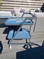 Lifestyle garden trolley serveerwagen kar bbq bijzettafel, Ophalen, Gebruikt
