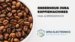 WMA-Juraspecialist voor onderhoud Jura koffiemachines, Ophalen, 10 kopjes of meer, Koffiebonen, Wma