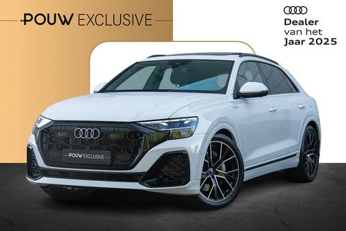 Audi Q8 55 TFSIe 394pk PHEV Quattro Pro Line S | Panoramadak, Auto's, Audi, Bedrijf, Te koop, Q8, 360° camera, 4x4, ABS, Achteruitrijcamera