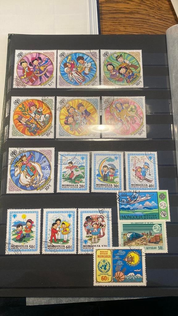 Postzegels Mongolië, Ophalen of Verzenden, Dier of Natuur