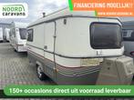 ERIBA TRITON 350 ENKELE BEDDEN +DINETTE +KOPKEUKEN +VOORTENT, Caravans en Kamperen, Tot en met 2, Bedrijf, Eriba, 5 tot 6 meter
