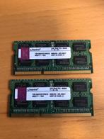 Kingston twee 2GB PC3 geheugen (2x2), Gebruikt, DDR3, Ophalen of Verzenden, Laptop