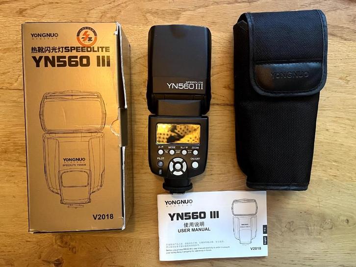 Yongnuo Speedlite YN560-III flitser, Audio, Tv en Foto, Fotografie | Flitsers, Nieuw, Overige merken, Ophalen of Verzenden