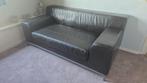 Lederen 2-zits IKEA Kramfors bank - 180cm breed, Huis en Inrichting, Ophalen, Gebruikt, 150 tot 200 cm, Tweepersoons