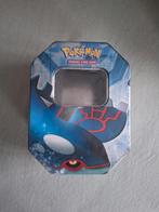 Pokémon Tin Box - Kyogre & Rayquaza, Ophalen of Verzenden, Gebruikt, Overige typen