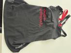Les Mills bodycombat trainingstop zwart roze xxs, Verzenden, Zwart, Fitness of Aerobics, Maat 34 (XS) of kleiner