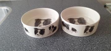 1 set honden drinkbak en voerbak groot formaat  beschikbaar voor biedingen