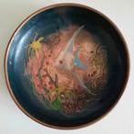 Koperen bordje emaille sagitta holland maanvis, Antiek en Kunst, Ophalen of Verzenden