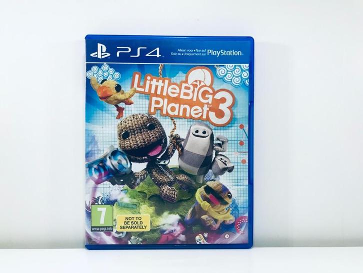 PS4 - Little Big Planet 3, Spelcomputers en Games, Games | Sony PlayStation 4, Zo goed als nieuw, Platform, 3 spelers of meer
