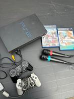 Playstation 2, Spelcomputers en Games, Spelcomputers | Sony PlayStation 2, Met 2 controllers, Gebruikt, Ophalen of Verzenden