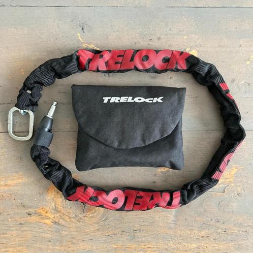 Trelock insteekketting 100 cm. met zadeltasje NIEUW, Fietsen en Brommers, Fietsaccessoires | Fietssloten, Nieuw, Insteekslot, Ophalen of Verzenden